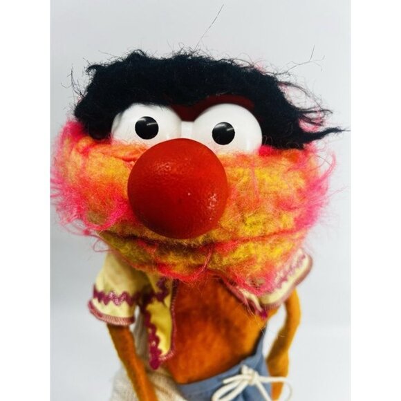 Fisher-Price Other - Vintage 1970s Fisher-Price Jim Henson's The Muppets Animal Hand Puppet 1978 VTG